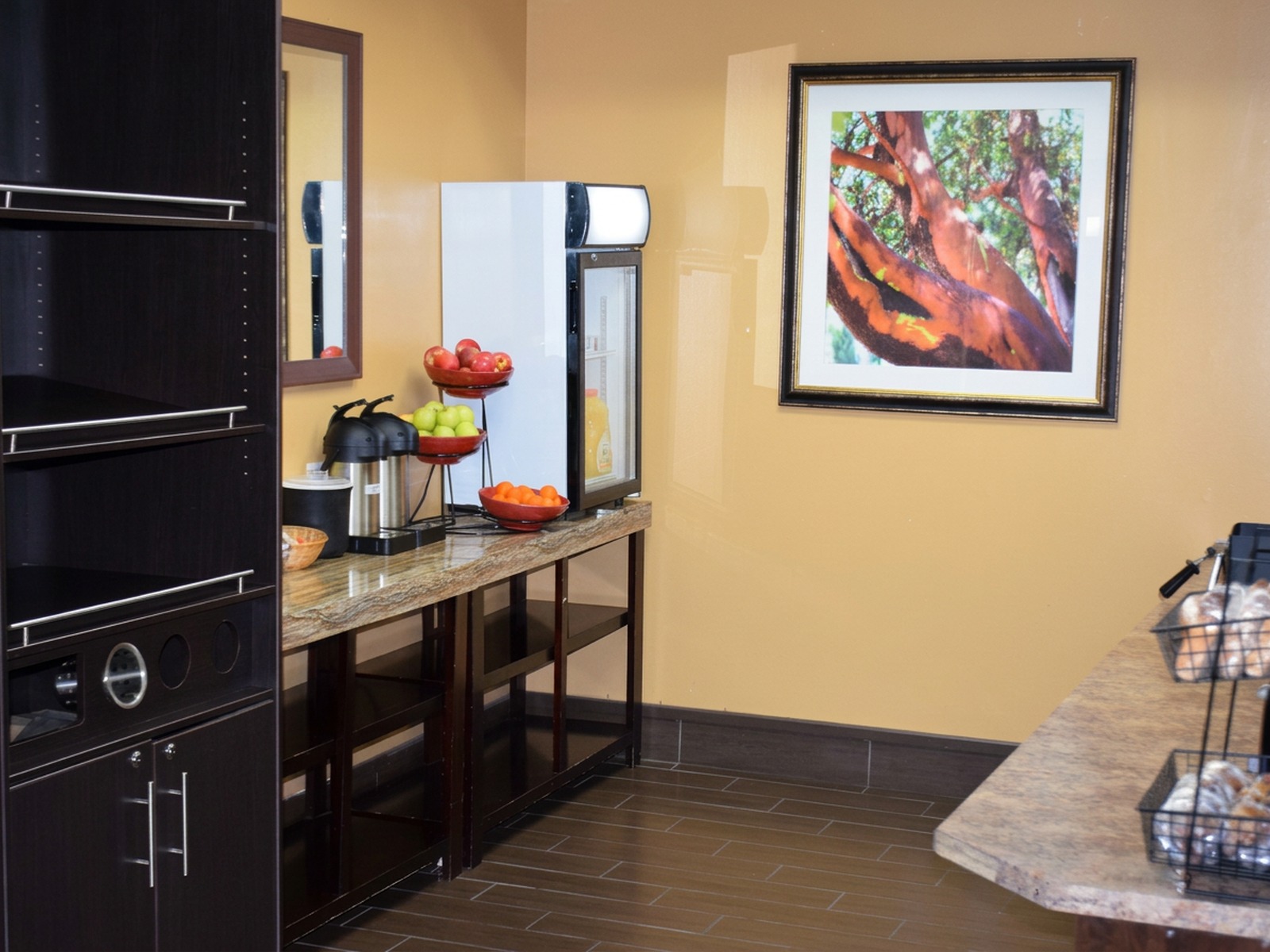 Continental breakfast selection at Timmins Inn & Suites